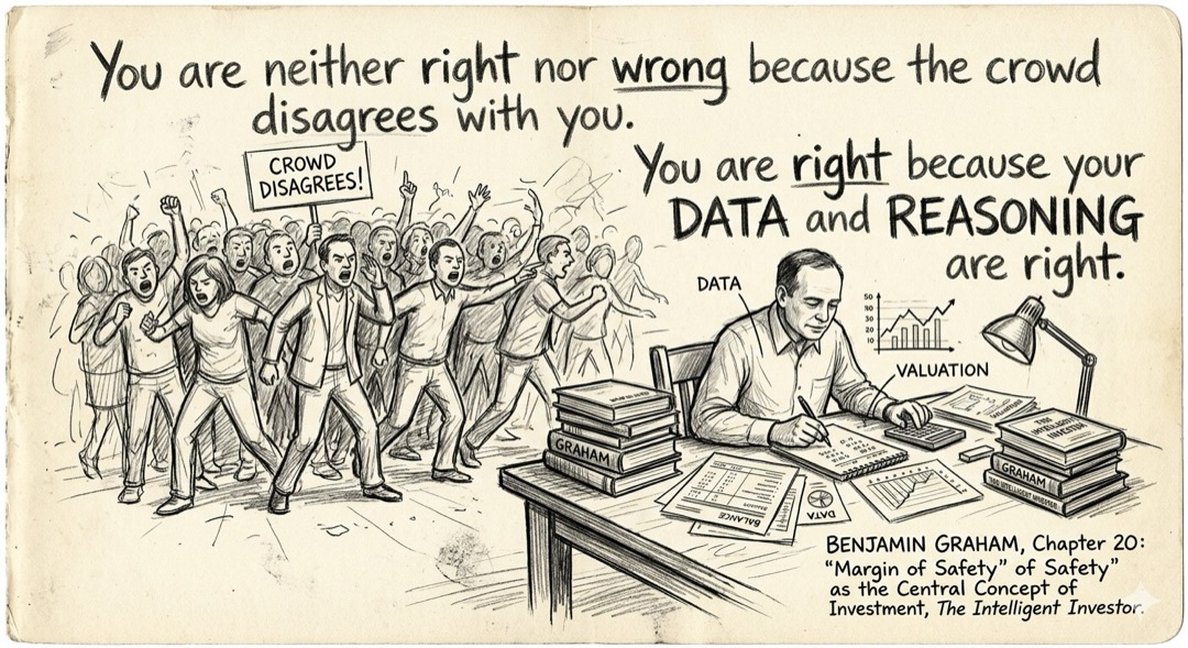 Neither right nor wrong because the crowd disagrees.