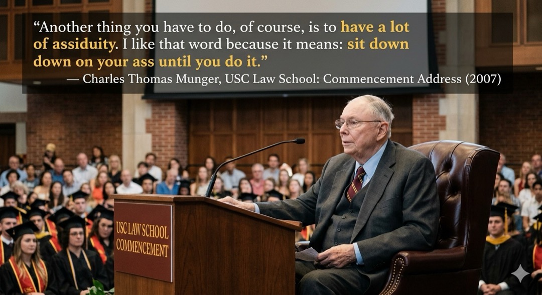 Have a lot of assiduity.