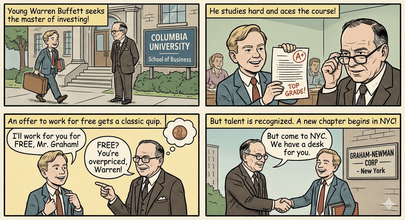 Benjamin Graham and Warren Buffett story part-1.